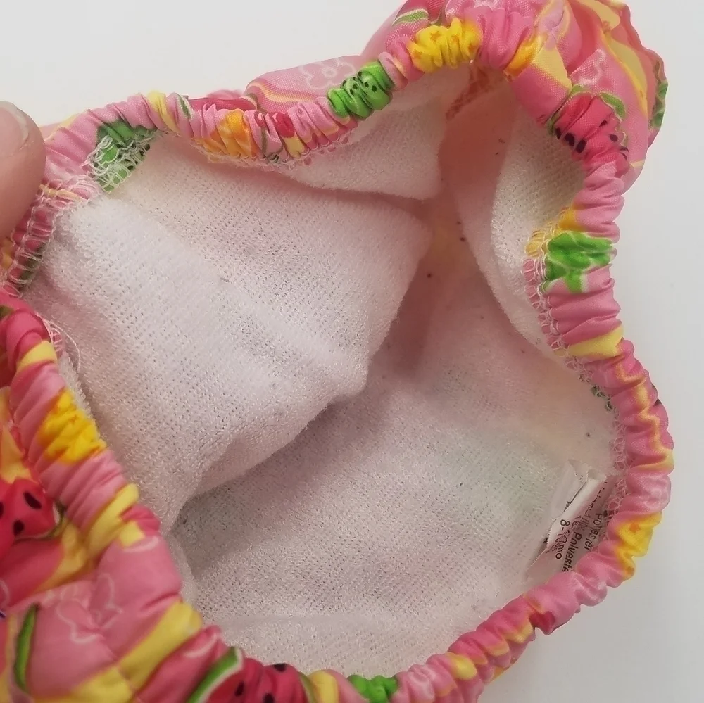 iPlay Fruit Watermelon Pineapple Lime Swim Bottom Ruffle Diaper Cover 12m